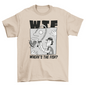 Man fishing boot cartoon t-shirt