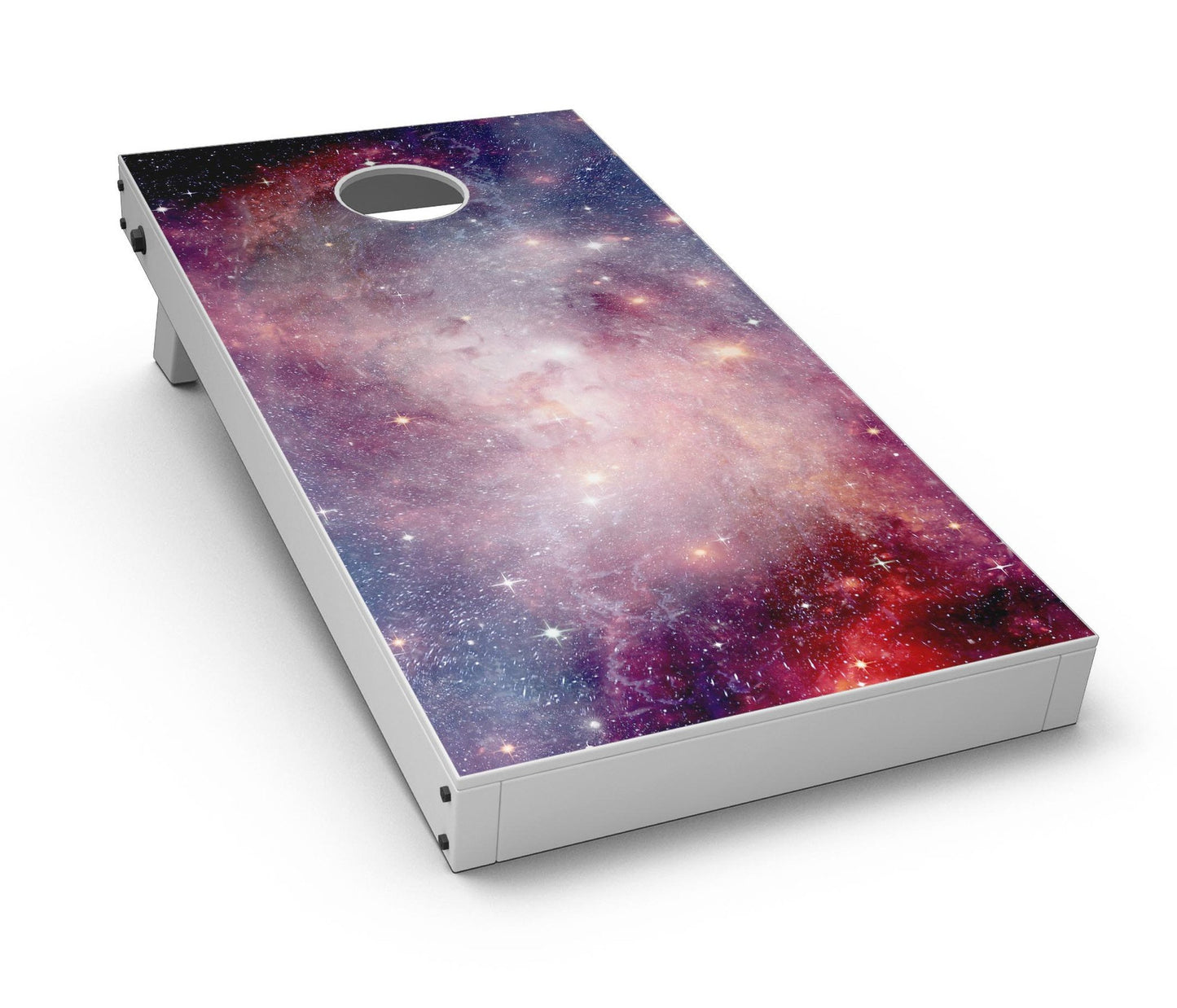 Vibrant Space CornHole Board Skin Decal Kit