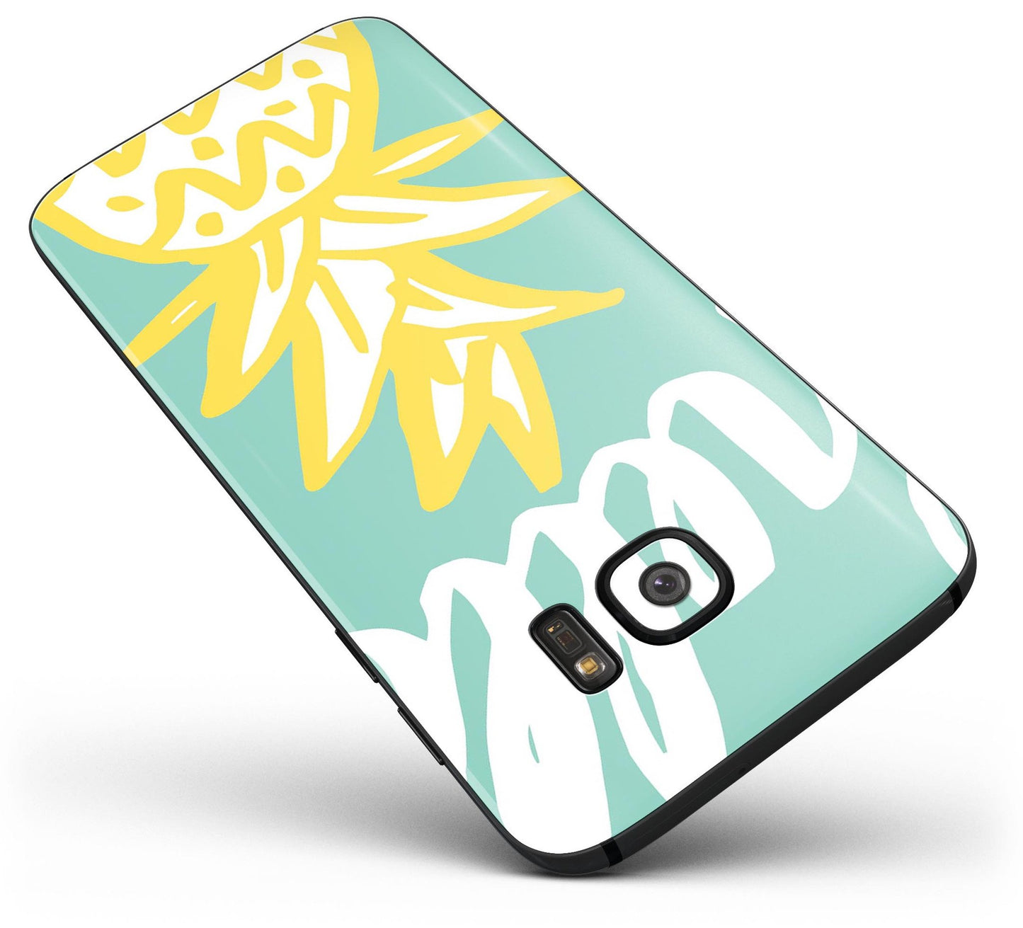 Well Hello Pineapple - Full Body Skin-Kit for the Samsung Galaxy S7 or
