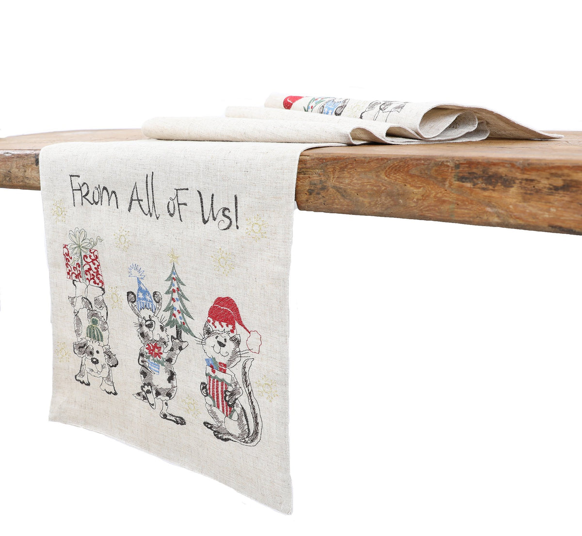 From All Of Us Christmas Table Runner