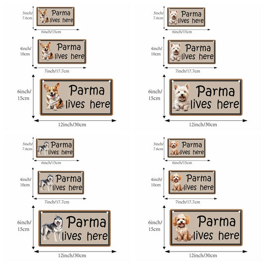 1PC Gorgeous Personalized Text Garden Wall Plaque Plaque Home And Lifestyle Accessories