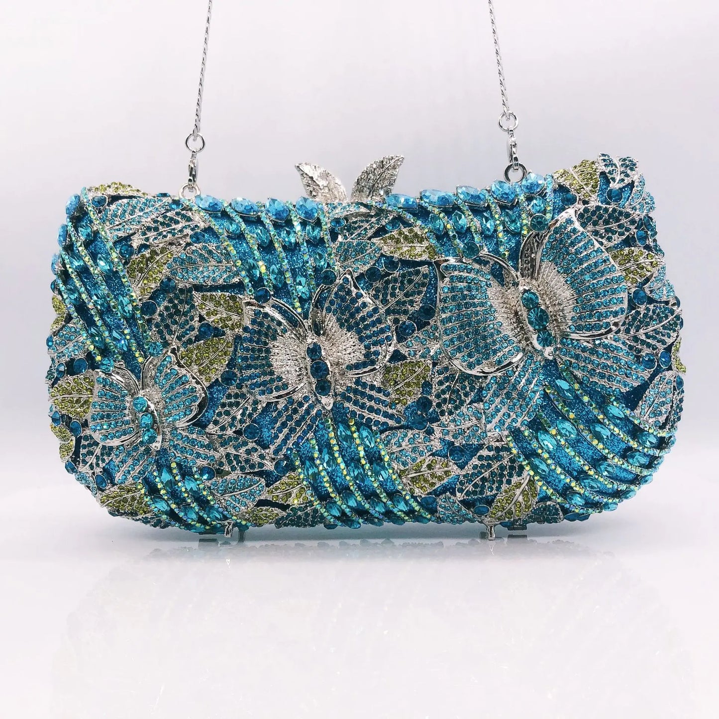 Hollow Out Women Evening Bag Gold Crystal Banquet Handbag Luxury Diamond Clutch Purse Wedding Bride Bags Elegant Dinner Bag