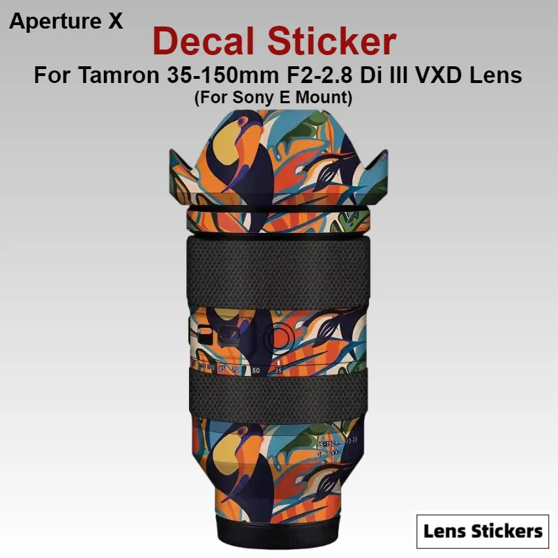 For Tamron 35-150mm F2-2.8 Di III VXD(For Sony E Mount) Lens Sticker Protective Skin Decal Film Anti-Scratch Protector Coat A058