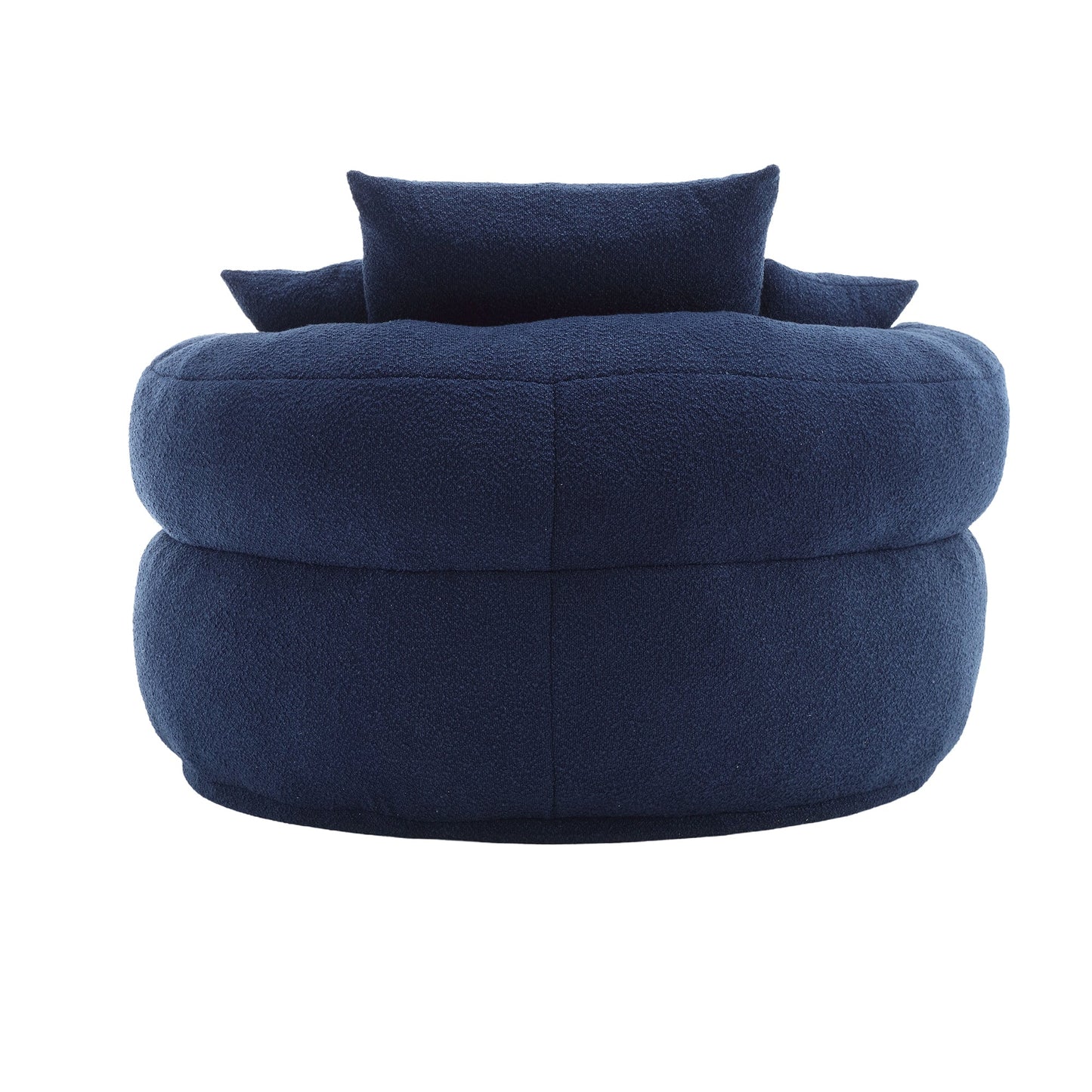 Chenille Sponge single sofa,No Assembly Required,Fluffy Modern Sleeper