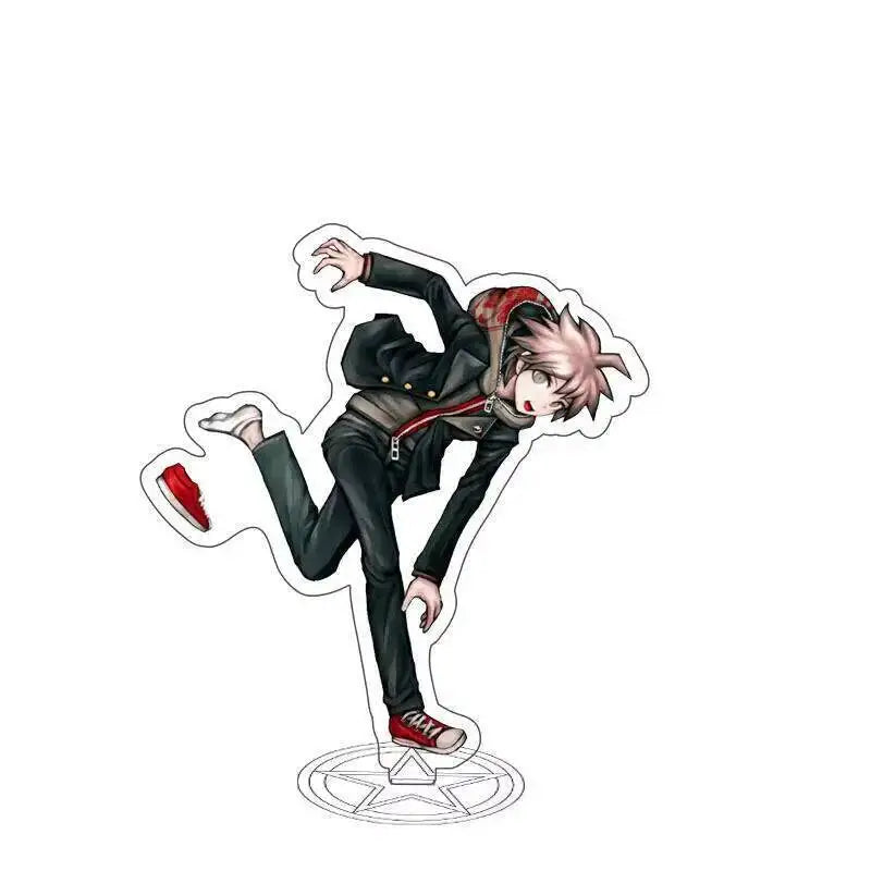 Anime Danganronpa V3 Kokichi Oma Saihara Shuichi Acrylic Stand Ornaments Action Figures Cartoon Model Christmas Gifts Girls