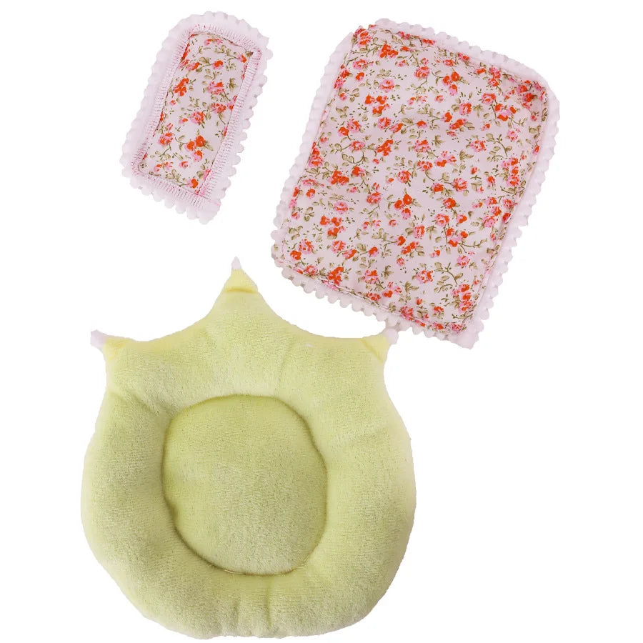 Suitable For 17cm Labubu Bedding Three Piece Set Pillow Cushion Blanket Sleeping Bag Christmas Birthday Gift Soft Collection Bag