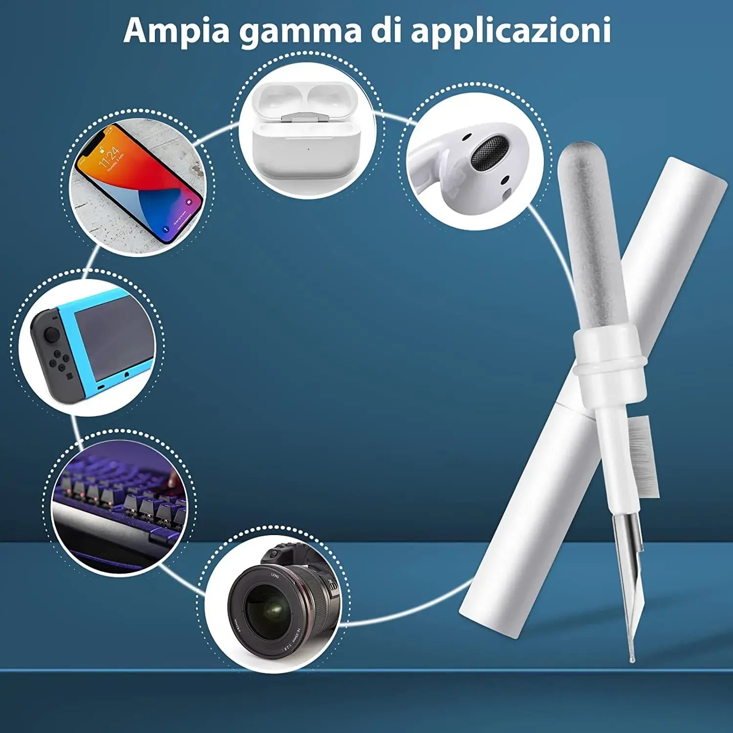 Bluetooth Earphone Cleaner Kit For Airpods Pro 1 2 3 Earbuds Case Cleaning Pen Brush Tool For Xiaomi Huawei Lenovo Headset