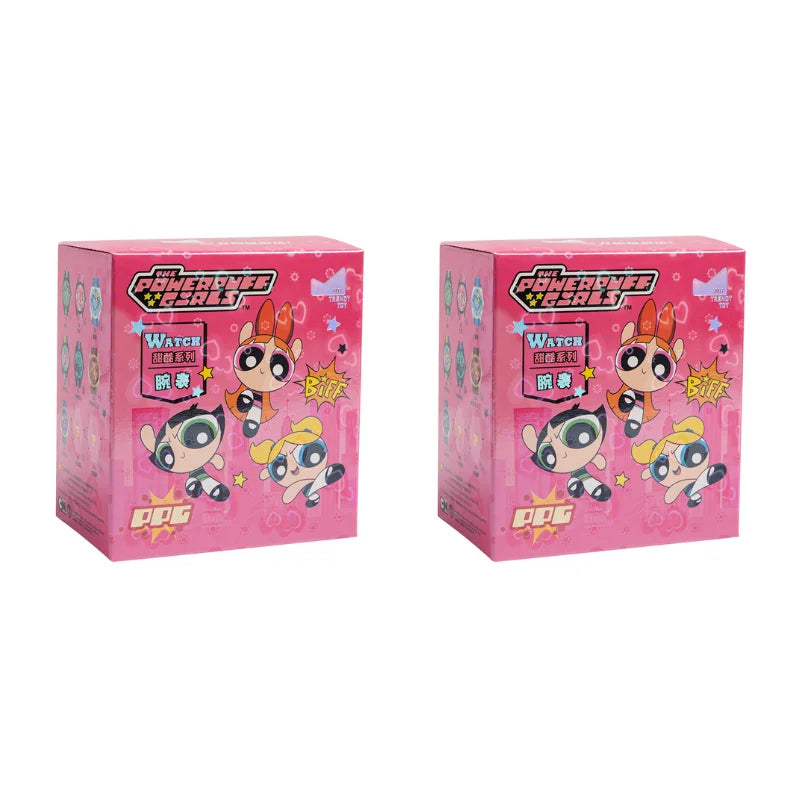 Authentic Flying Girl Police Watch Blind Box Sweet Cool Collar Series Rainbow Style Student Handheld Gift Holiday Gift