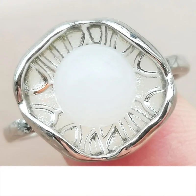 Aventurine Round Bead Ring WB1110