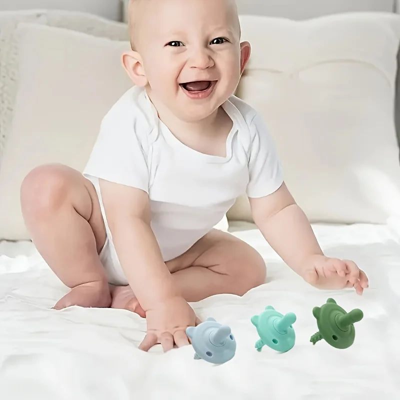 Pacifier Soft, Coaxing Sleeping Toy Pacifier Universal Type, New Year's Gift. Christmas, Halloween, Thanksgiving Gift. Pacifier