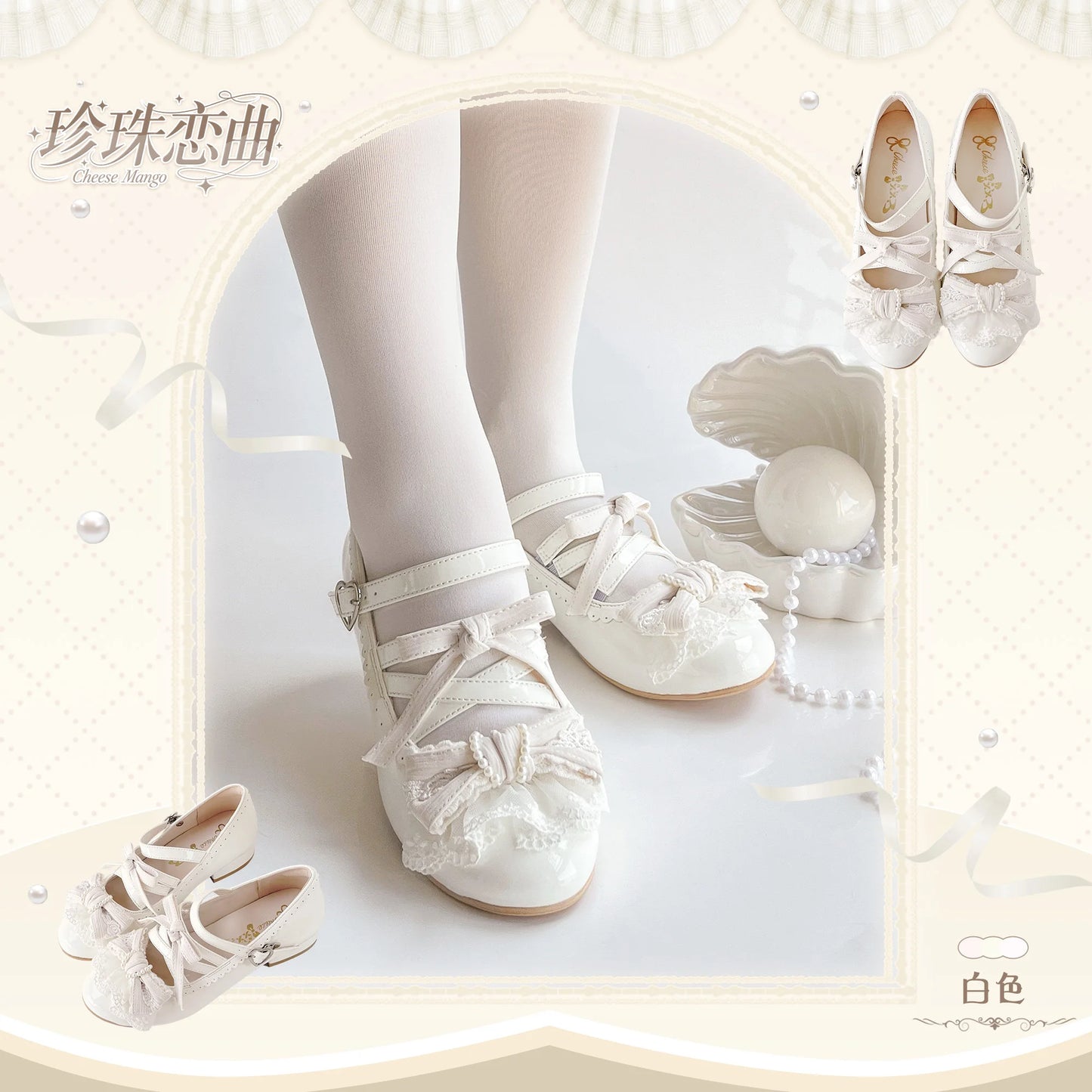 Original Lolita Style Pink Mary Jane Shoes Autumn New 2025 Japanese Girls Sweet Elegant Bow Low Heels Y2k Tea Party Pumps 2025