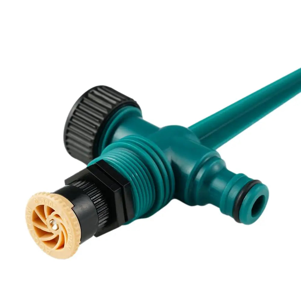 Garden Sprinkler 360° Rotation Irrigation Watering System Automatic Agriculture Lawn Greenhouse Adjustable Plug Spray Nozzle