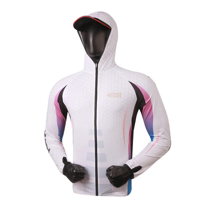 Ice Silk Fishing Sunscreen Suit Men's Summer Breathable Fishing Jacket Pants Large Size Rock Lure Sea Fishing Clothes