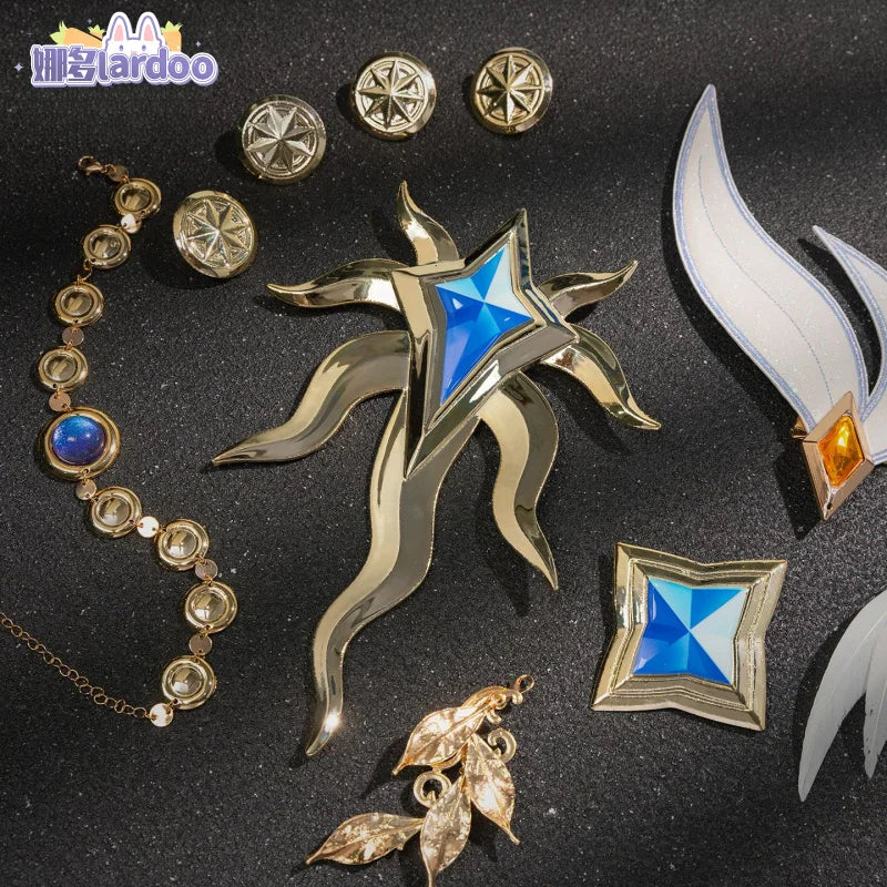 Honkai: Star Rail Cyrene Cosplay Costume Uniform Halloween Carnival Party Christmas Play Role Clothes Clothing for Women