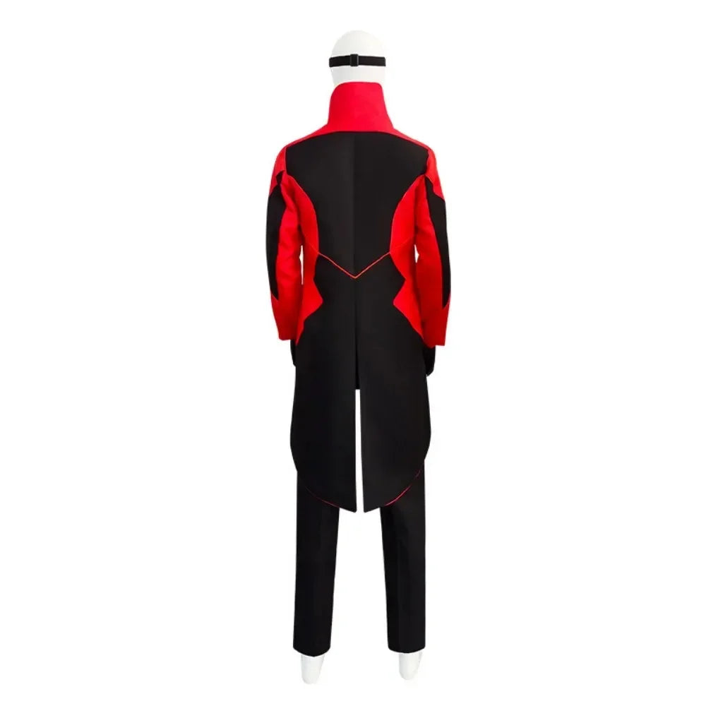 New Adult Eggman Costume Cosplay Jacket Coat Gloves Glasses for Men Sonic 2 Doctor Robotnik Halloween Party Carnival Outfits
