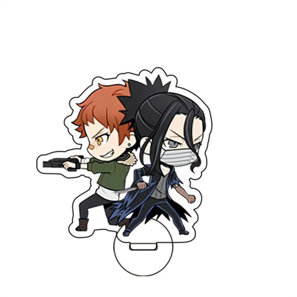 Japan Anime Bungo Stray Dogs Acrylic Stand Model Figure Cosplay Plate Holder Topper Fans Christmas Desk Decor Plate Gifts