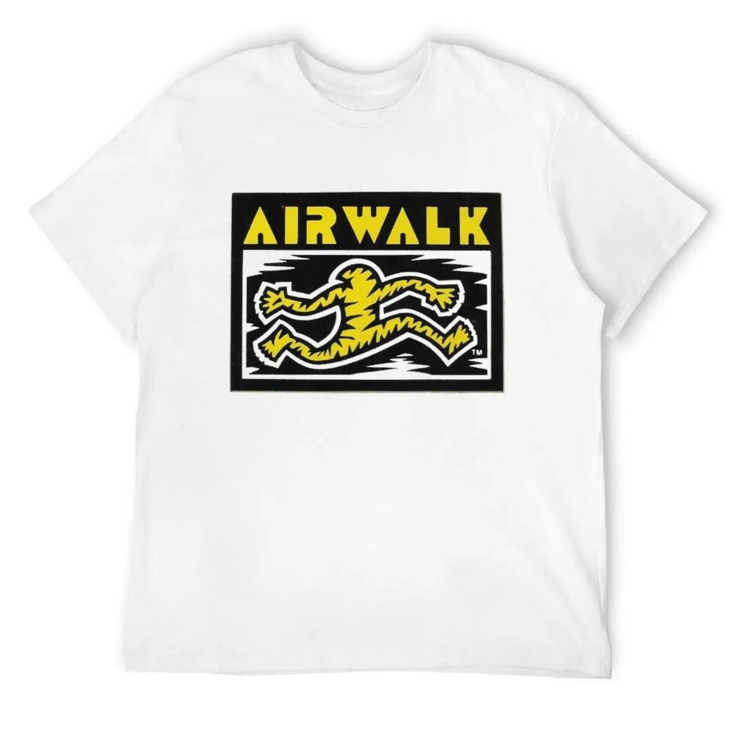 Running man, Airwalk shoes skateboard t shirt design. T-Shirt T-shirts oversize men t shirts