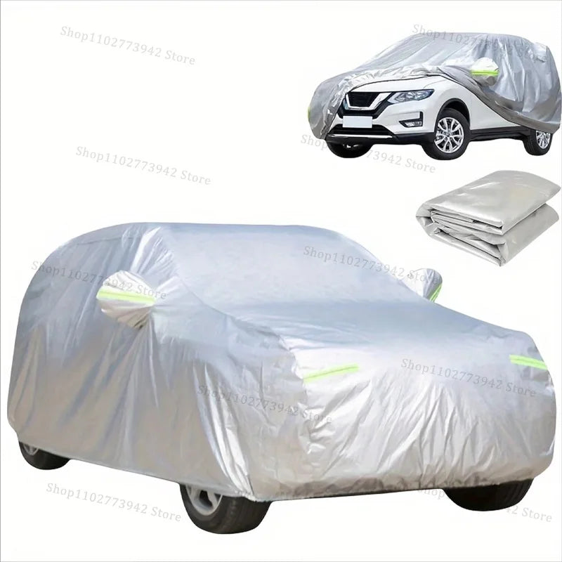 For Mercedes Benz EQA 260 Car Cover Full Covers with Reflective Strip Dustproof UV Scratch-Resistant Sunscreen Protective cover