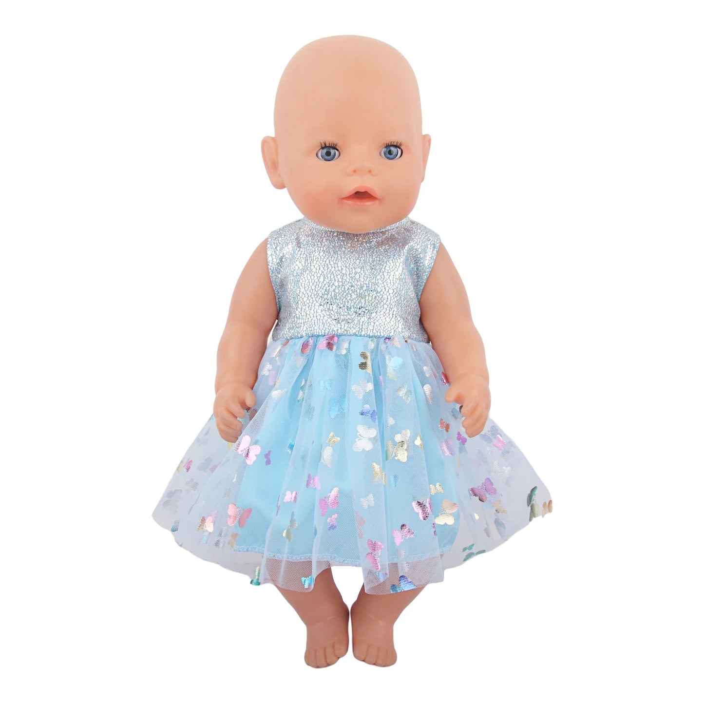 Cactus T-shirt+Denim Shorts Flower Dress+Hat Flamingo Doll Clothes Set For 18 inch American&43cm Baby New Born.OG,Life Girl Doll