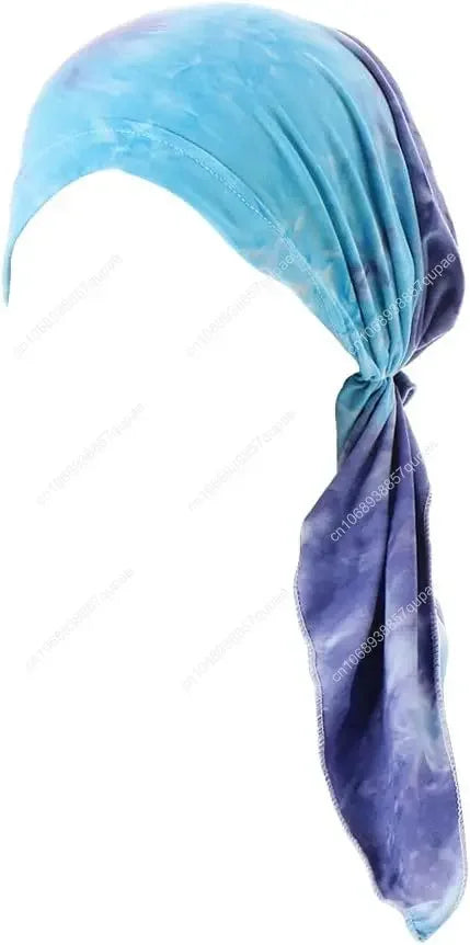 Pre-Tied Bandana Turban Hat Chemo Cancer Headscarf Headwraps Headwear for Women Hair Cover Hat