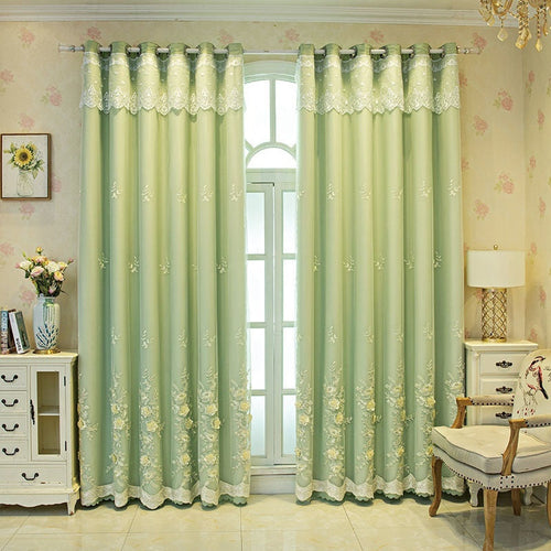 Veloria™ – Double Open Curtain Set – Magnolia Elegance Edition