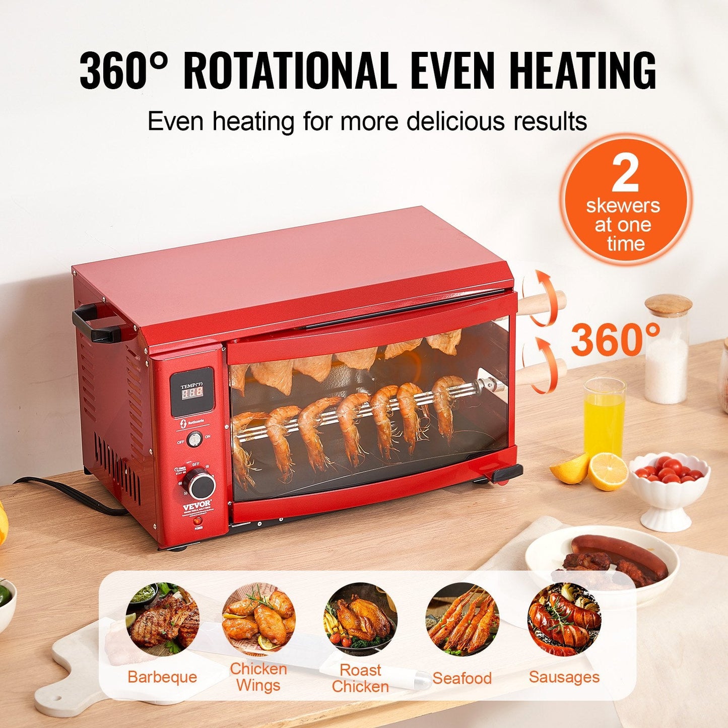 Stainless Steel Shawarma Grill Machine Electric Gyro Rotisserie