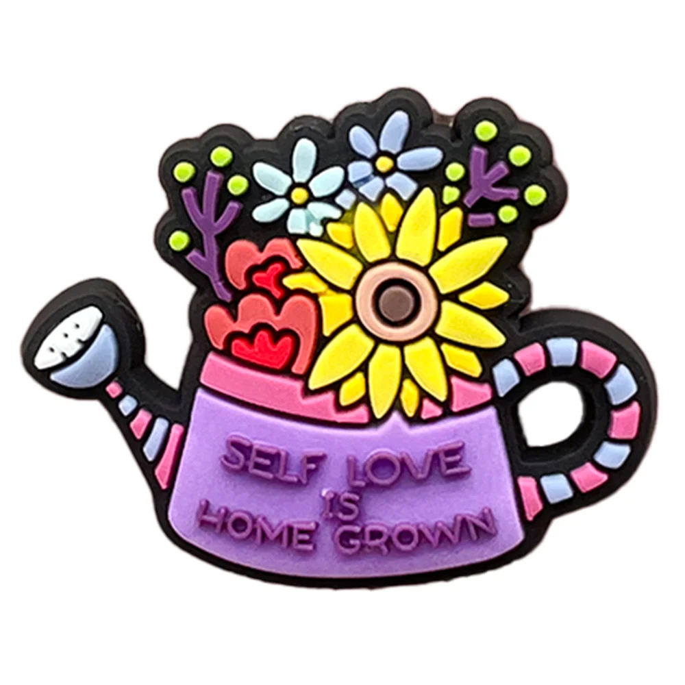 Hot 1PCS Mushroom Shoe Charms Pin for Shoe Accessories Shoe Decoration Kids Adult Christmas