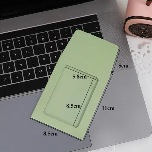 10Pcs/Set DIY Paper Photo Frame Macaron Color Photocard Holder Korean Idol Envelope Picture Album Small Card Packaging Supplies