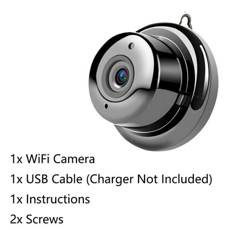CCTV Camera WiFi 1080P Wireless IR Indoor Outdoor Security Night