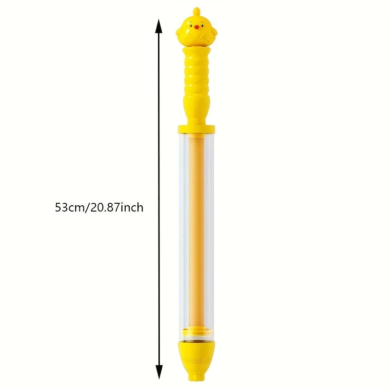 1pc Summer Fireworks Water Gun, Perfect Gift for Water Balloon Fights and Beach Activities, Large Pull-String Fountain Water Gun