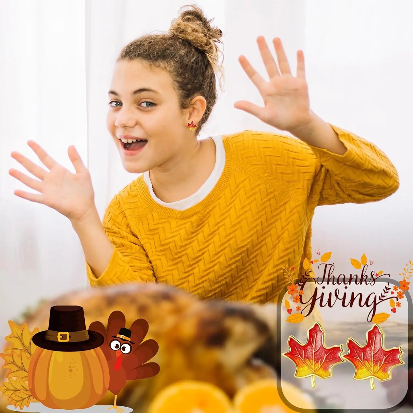 20 pair / set Christmas earrings set, Snowflake and Reindeer design, gift box, Christmas squirrel, Christmas circle, perfect for