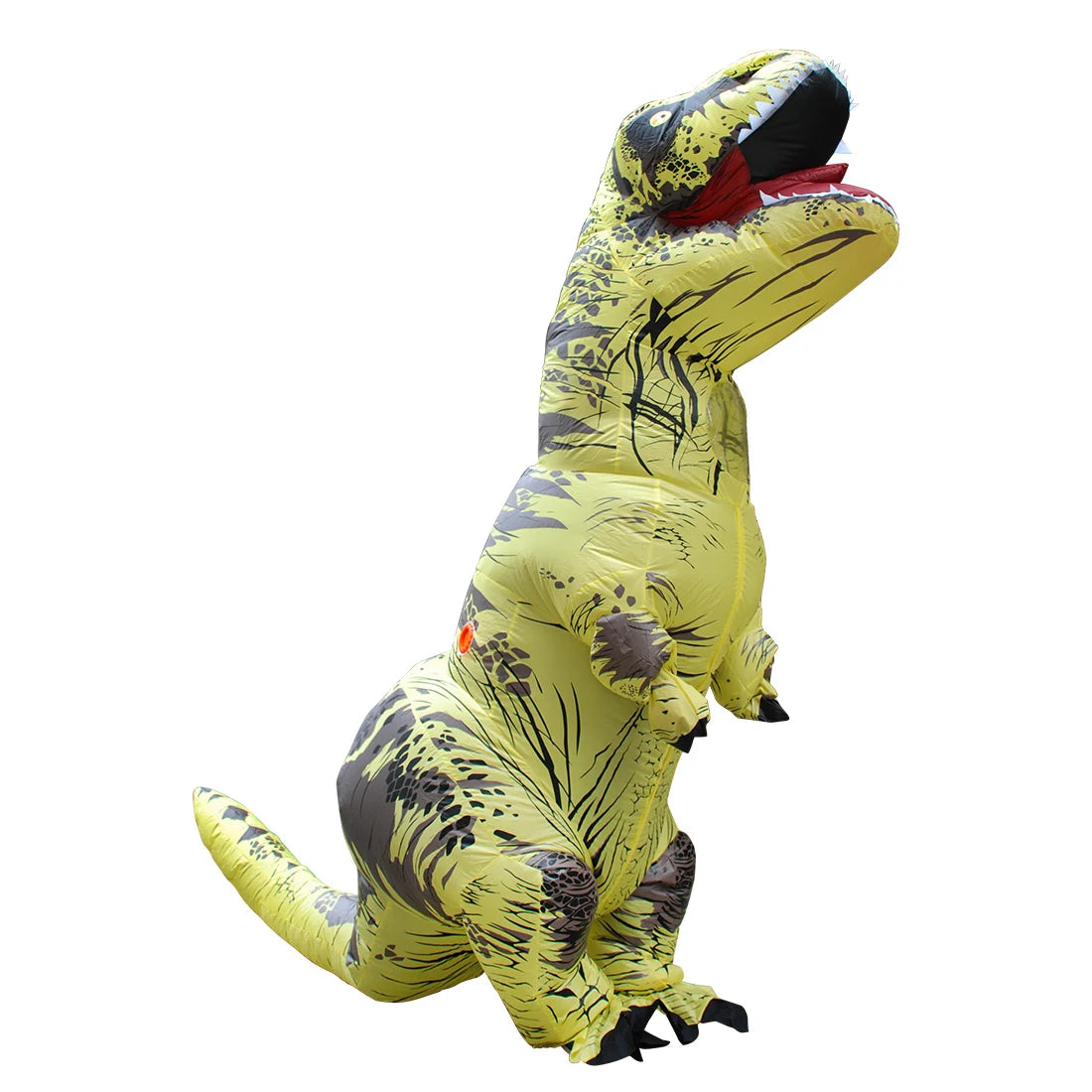 Funny Inflatable Dinosaur Carnival Costume Halloween Christmas New Year Birthday Party Role Playing T-Rex Inflatable Suit Gift
