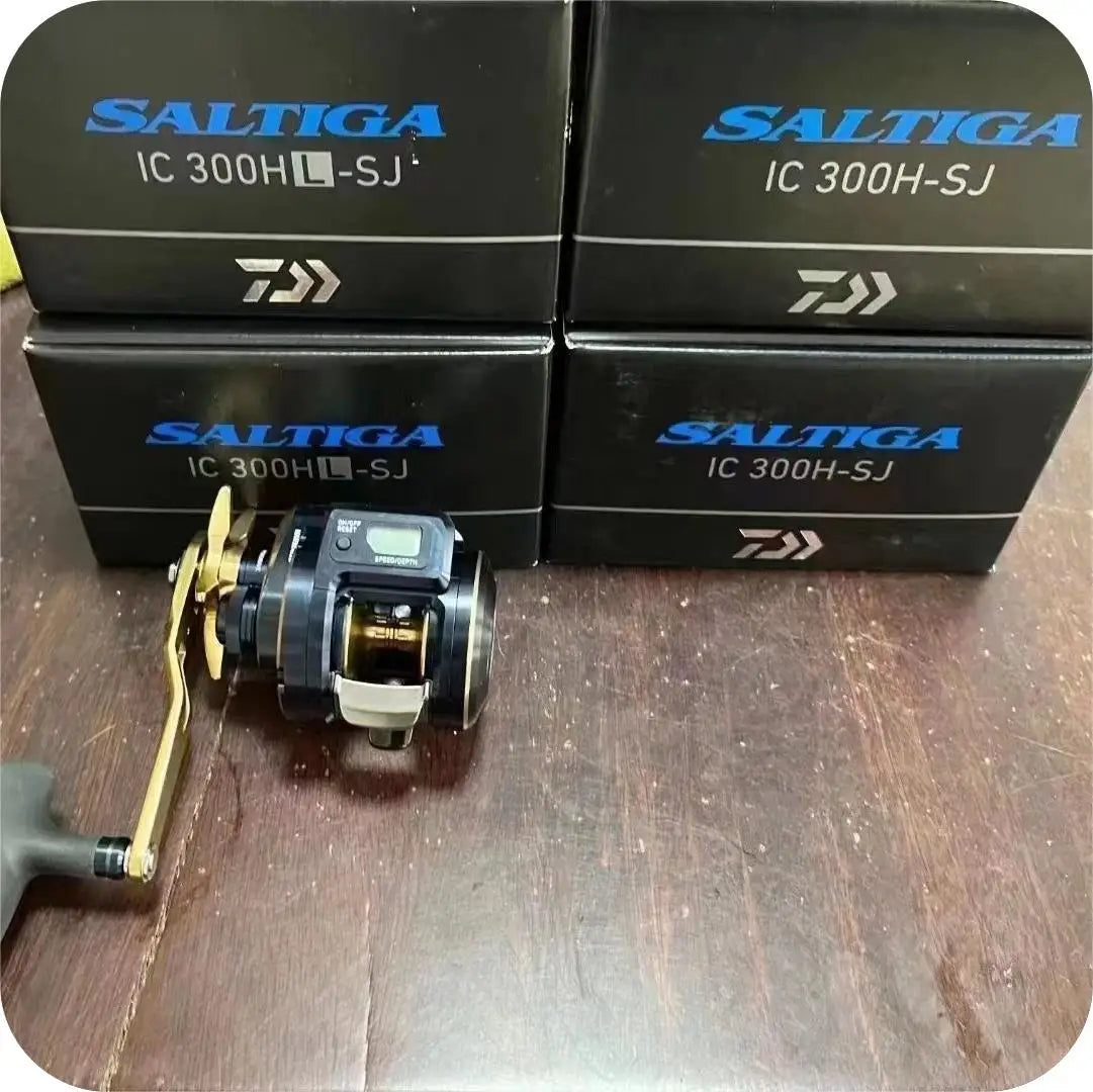 21 Japanese DAIWA Daiwa SALTIGA ELECTRIC Reel Sea Bass Baitcasting Saltwater Fishing Reel And Long-distance Fishing Wheel