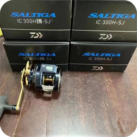 21 Japanese DAIWA Daiwa SALTIGA ELECTRIC Reel Sea Bass Baitcasting Saltwater Fishing Reel And Long-distance Fishing Wheel