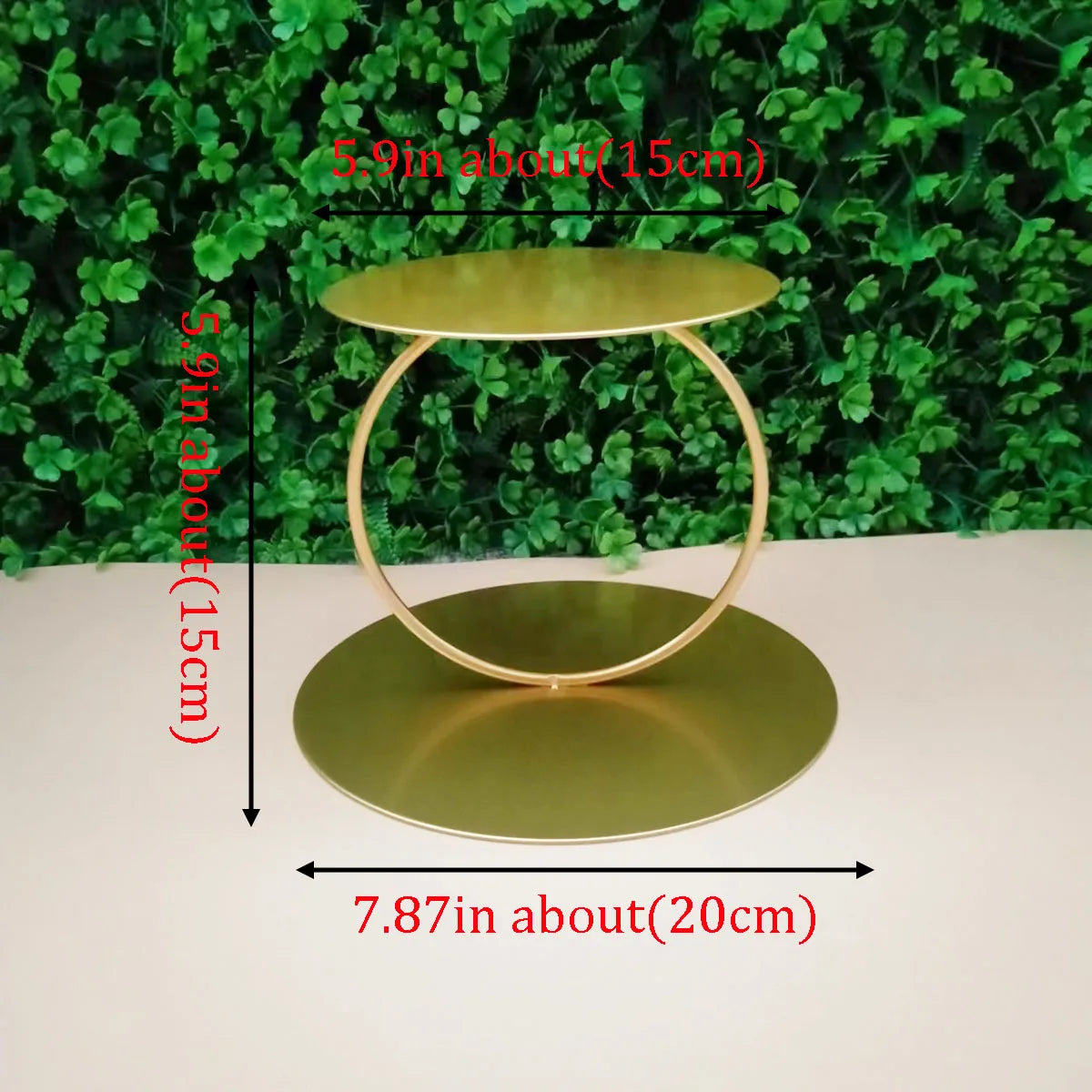 Metal Wedding Cupcake Cake Stand Floating Cake Holder Separator Wedding Birthday Party Dessert Display Stand Decorative