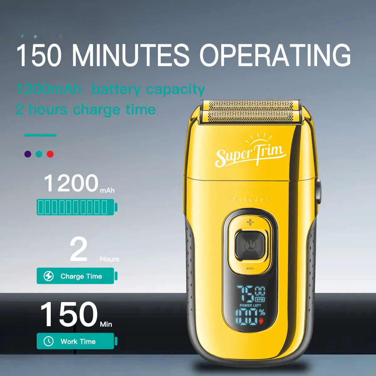 Professional Beard Trimmer Electric Razor Portable Shaving Machine