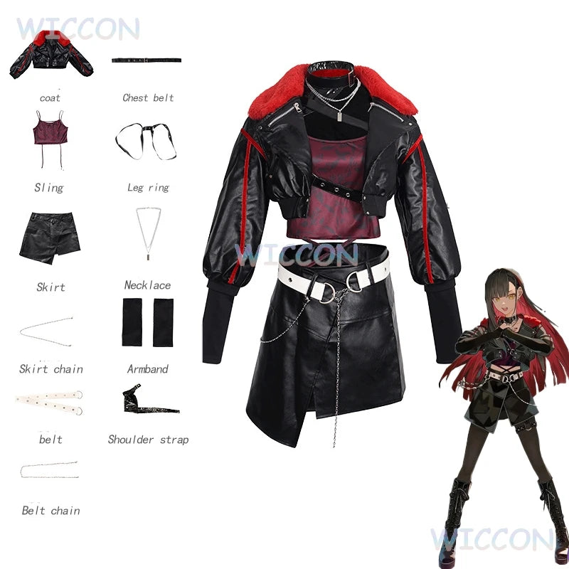 Project Sekai Colorful Stage ULTRA C Kohane An Akito Toya Cosplay Costume Wig Cover Rekka Outfit VBS Uniforms Team Rolpleay Suit