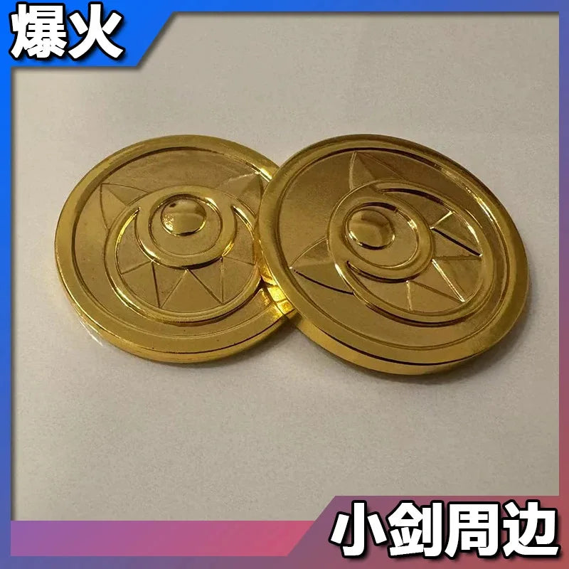 Honkai Star Rail Cipher Game Cosplay Prop Metal Coin Flying Coin Memorial Badge Halloween Christmas Party Props Gifts For Women