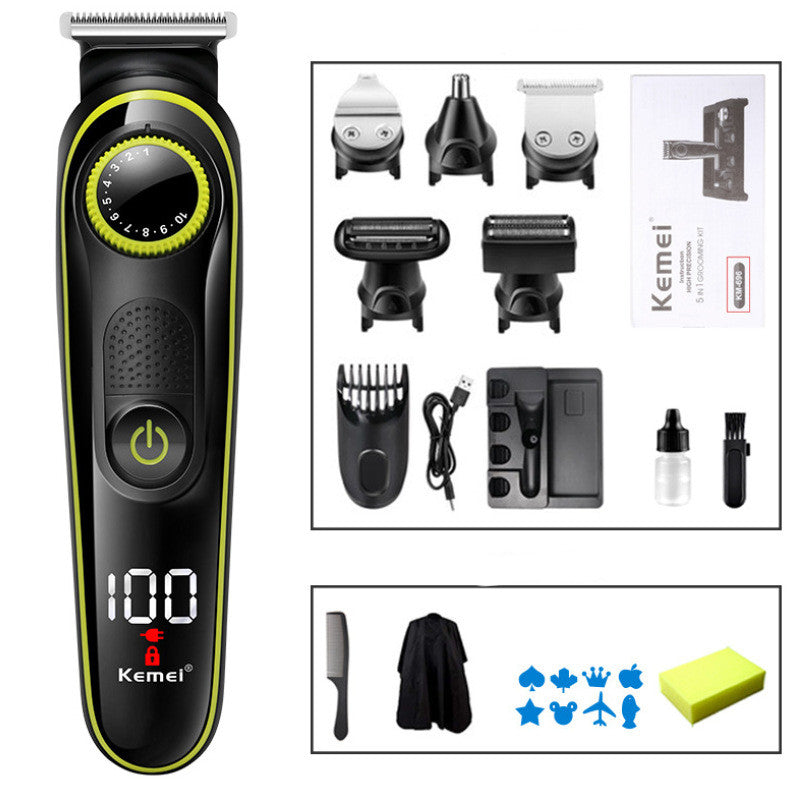 Multifunctional Electric Hair Clipper Rechargeable Suit