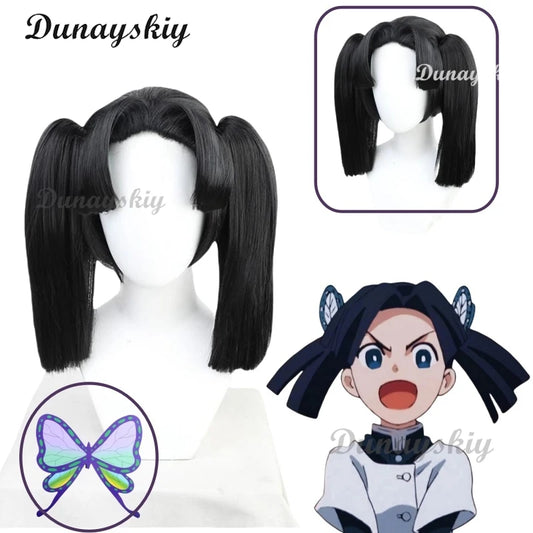Kanzaki Aoi Cosplay Anime Slayer Cosplay Wig Demon Women Halloween Party Roleplay Wig Hair Accessories Customized