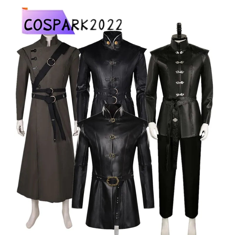 TV Dragon Aemond Cosplay Belt Eyemask Prince Costume Fantasia Adult Men Coat Outfits Halloween Carnival Party Suit
