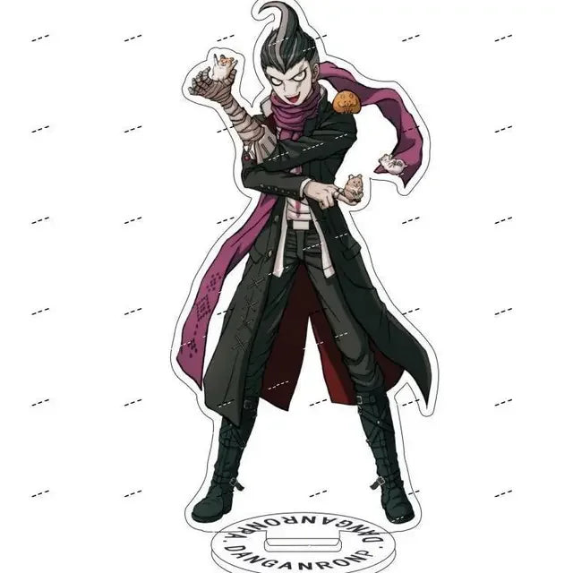 Anime Danganronpa 2 Nagito Komaeda Nanami Chiaki Acrylic Stand Ornaments Action Figures Cartoon Model Christmas Gifts Girls