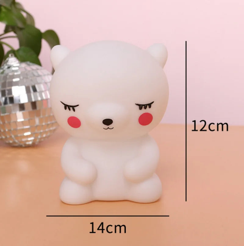 Magic Moon Star Night Light - 3D LED Cartoon Bedside Lamp for Kids Girls, Battery Operated, Nursery Decor Christmas Gift