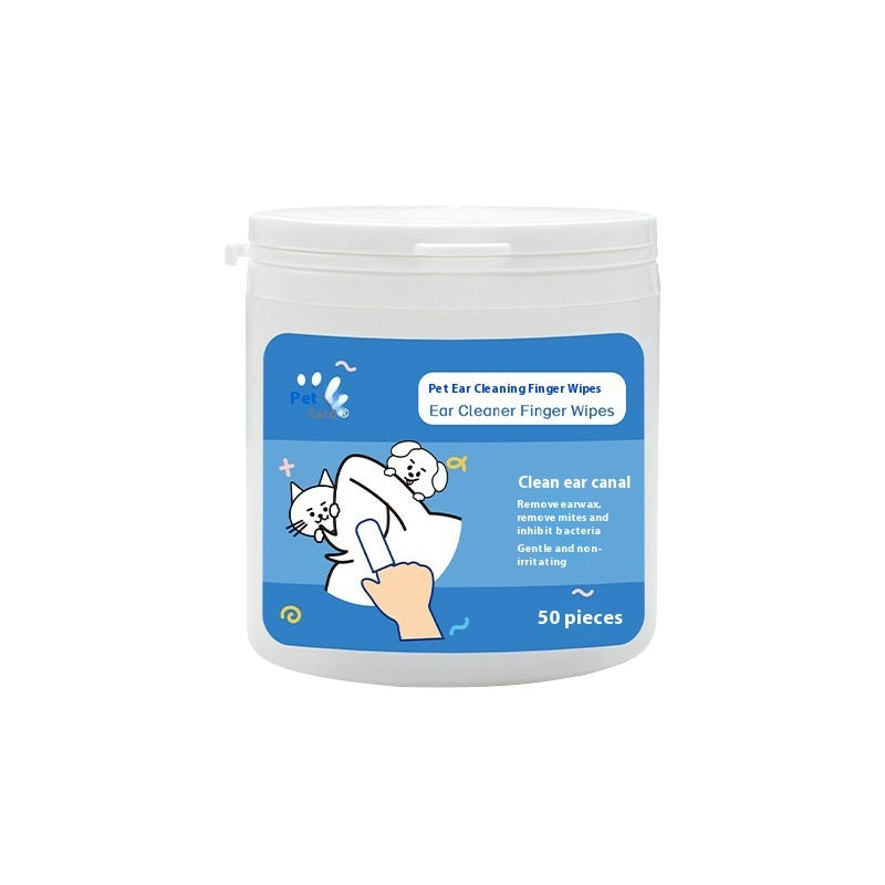 Disposable Pet Cleaning Products Teeth Cleaning Wipes Ear Care
