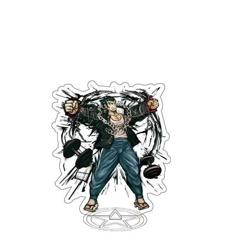 Anime Danganronpa V3 Kokichi Oma Saihara Shuichi Acrylic Stand Ornaments Action Figures Cartoon Model Christmas Gifts Girls