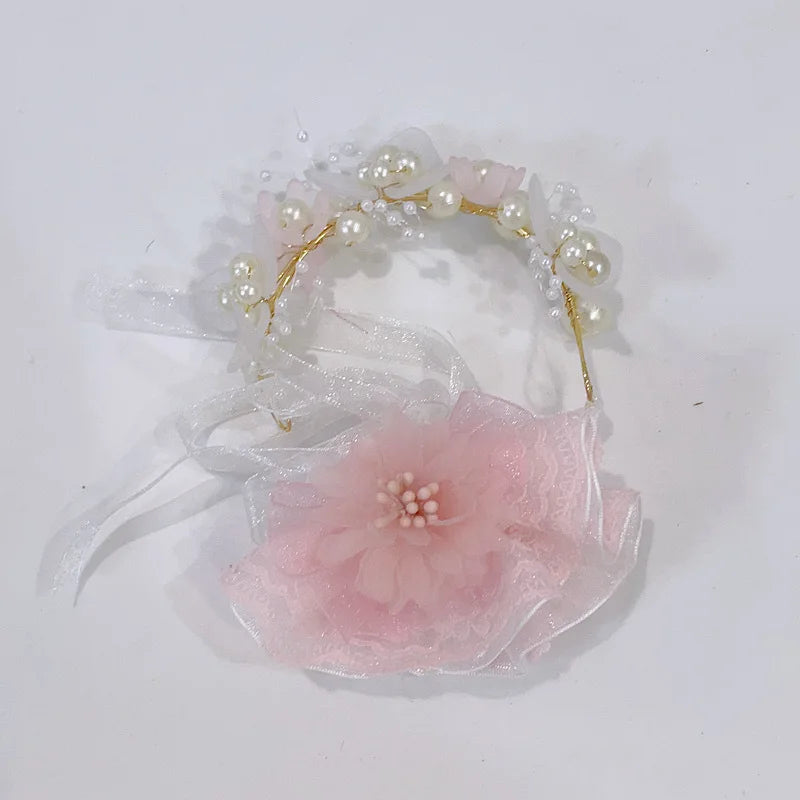 17CM Pendant Labubu Doll 17cm Labubu Generation 1 2 and 3 Macaron Color Set: Hair Hoop and Lace Skirt