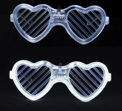 5/10/15/20/30 Pcs Led Neon Party Glasses Light Up Sunglasses Glow in the Dark Glasses for Kids Adults Party Supplies