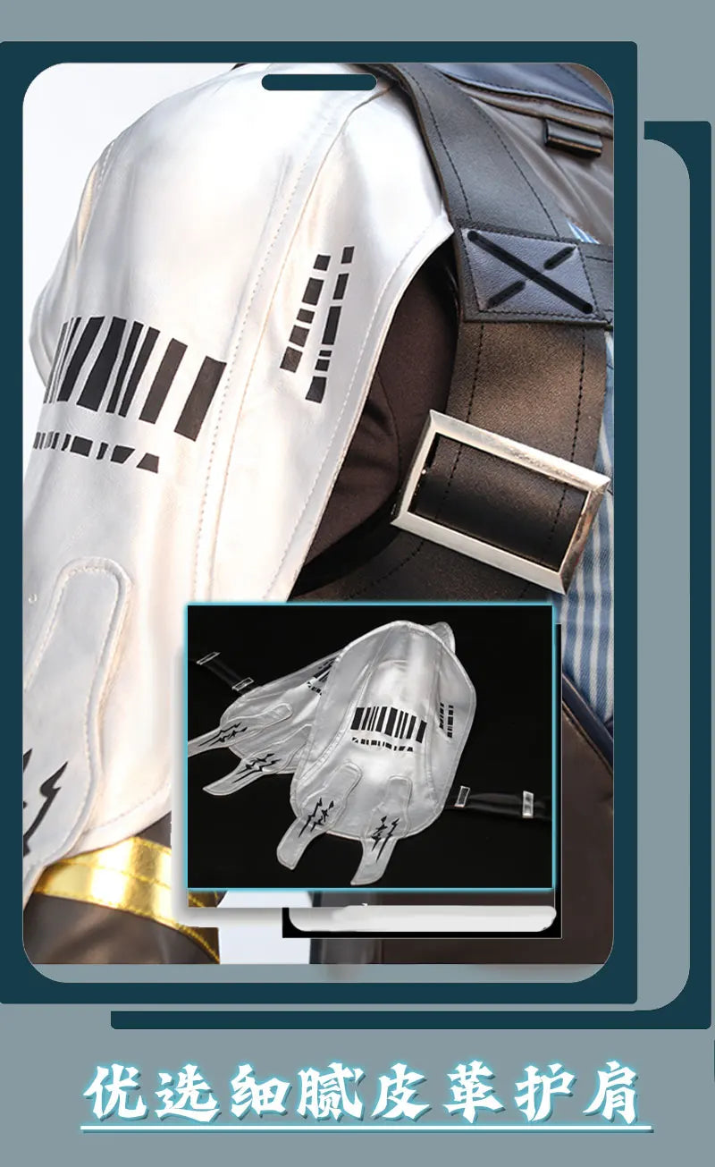 New Mooyiyi cos Game Wuthering Waves Cos Calcharo Cosplay Costume Halloween Christmas Role Playing S-XXXL Male Exquisite props