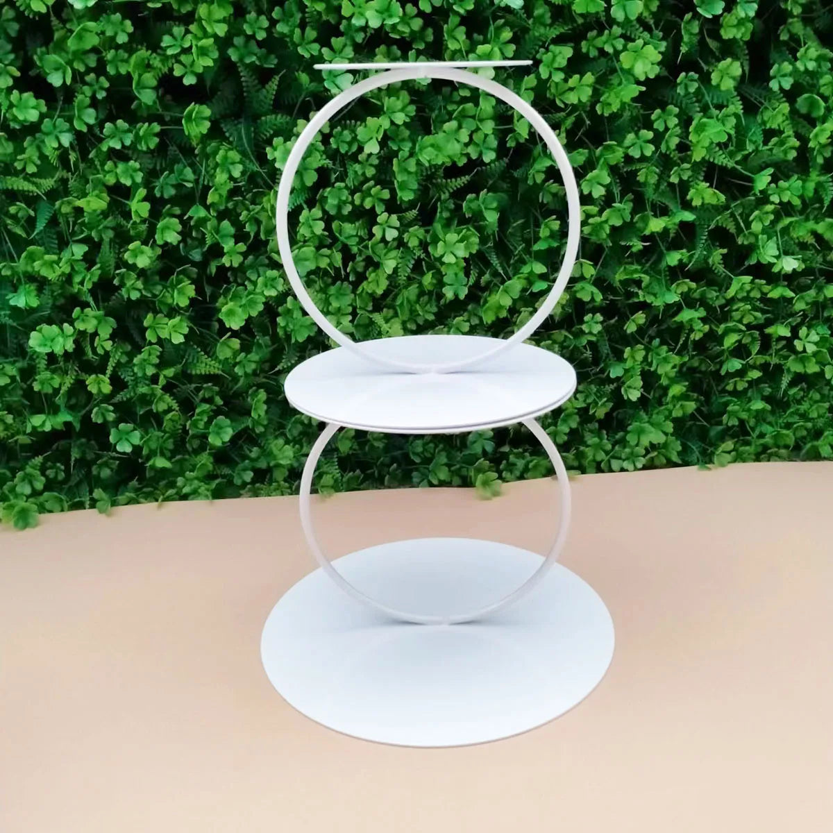 Metal Wedding Cupcake Cake Stand Floating Cake Holder Separator Wedding Birthday Party Dessert Display Stand Decorative