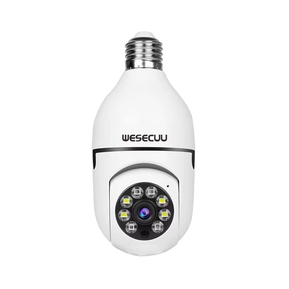 Smart Home Security PTZ Camera Wireless Lights 360 Degree Night Vision